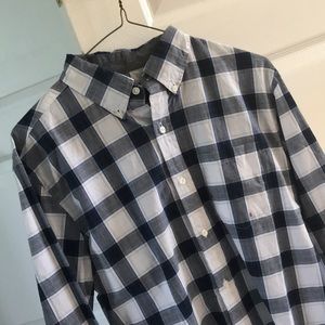 Plaid American Eagle button down, never worn